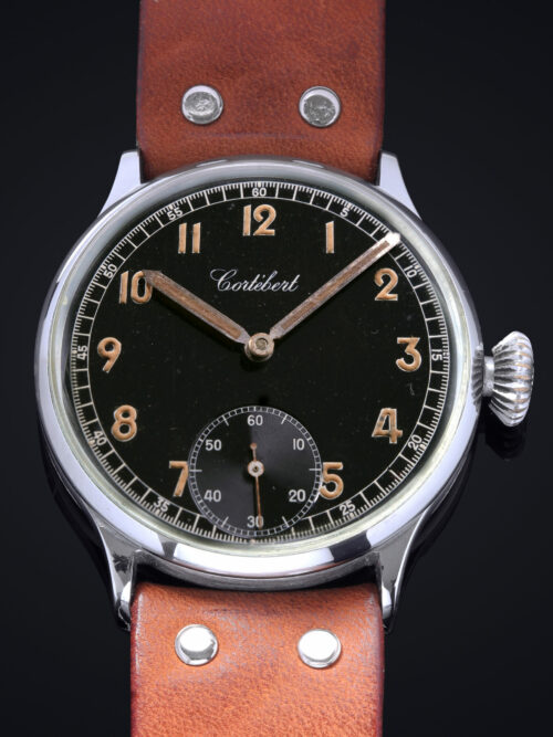 Cortebert Sub Second Turkish Railroad Wristwatch – tickdong